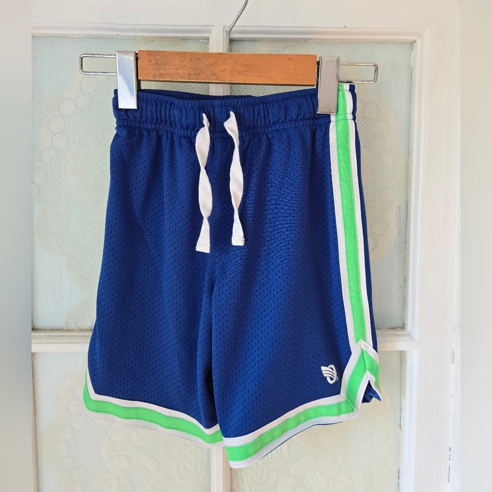 OshKosh Blue Mesh Athletic Shorts Size 6